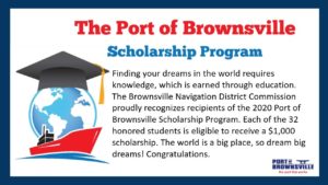 Port of Brownsville Scholarship Program 2020
